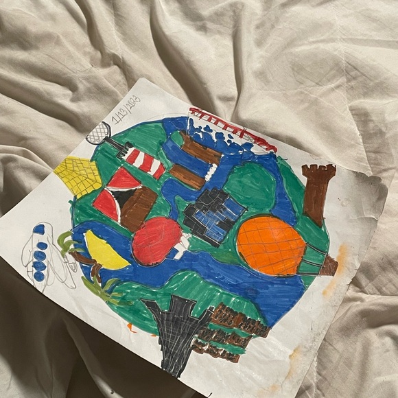 Colorful Hand-Drawn Artwork - Picture 3 of 17